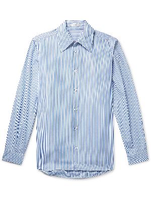 The Row - Kroner Striped Cotton-Poplin Shirt