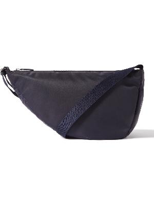 The Row - Slouchy Banana Leather-Trimmed Shell Messenger Bag
