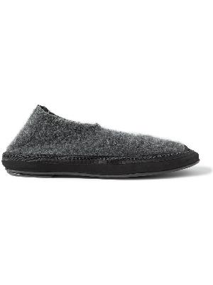 The Row - Brushed-Cashmere Slippers