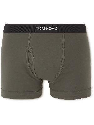 TOM FORD - Stretch-Cotton Boxer Briefs