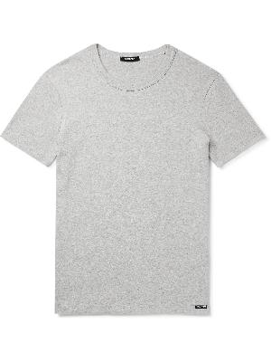 TOM FORD - Slim-Fit Mélange Stretch-Cotton Jersey T-Shirt