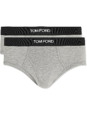 TOM FORD - Two-Pack Stretch Cotton and Modal-Blend Briefs