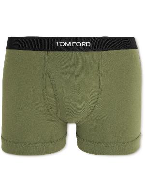 TOM FORD - Stretch-Cotton Boxer Briefs