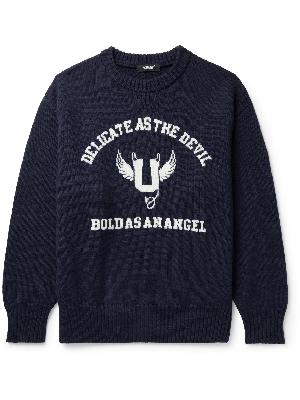 UNDERCOVER - Jacquard-Knit Wool Sweater