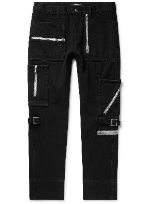 UNDERCOVER - Slim-Fit Zip-Embellished Jeans