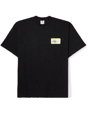 VETEMENTS - Oversized Logo-Print Cotton-Jersey T-Shirt