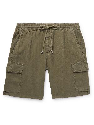 Vilebrequin - Baie Straight-Leg Linen Drawstring Cargo Shorts