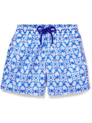 Vilebrequin - Mosaic Mid-Length Printed Recycled Swim Shorts