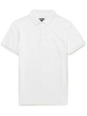 Vilebrequin - Pacific Logo-Embroidered Cotton-Blend Terry Polo Shirt