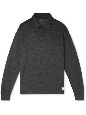 Visvim - Sport Weller Logo-Appliquéd Wool-Blend Jersey Polo Shirt