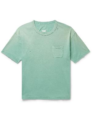 Visvim - Amplus Distressed Cotton-Jersey T-Shirt
