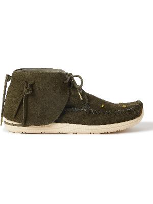 Visvim - Lhamo-Folk Beaded Suede Boots