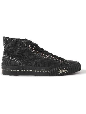 Visvim - Kiefer Leather-Trimmed Canvas High-Top Sneakers