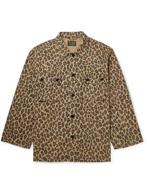 Wacko Maria - Leopard-Print Cotton-Ripstop Overshirt
