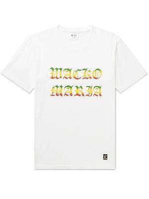 Wacko Maria - Logo-Print Cotton-Jersey T-Shirt