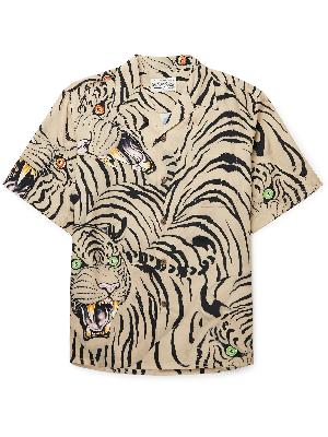 Wacko Maria - Tim Lehi Convertible-Collar Printed Woven Shirt