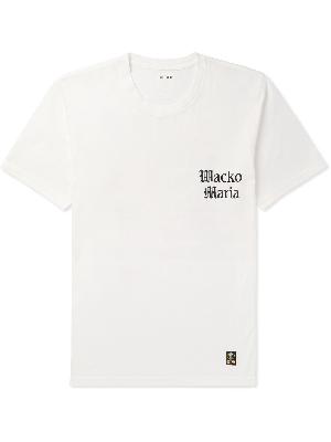 Wacko Maria - Tim Lehi Logo-Print Cotton-Jersey T-Shirt