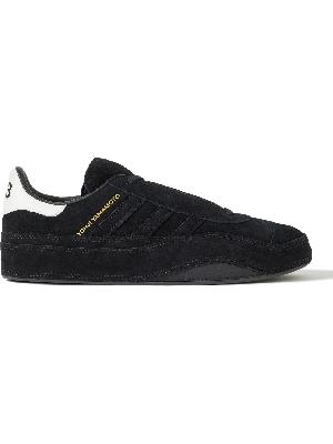 Y-3 - Gazelle Leather-Trimmed Suede Sneakers