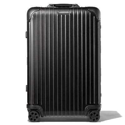 RIMOWA Original Check-In M Suitcase in Black - Aluminium - 26,4x17,8x9,5"