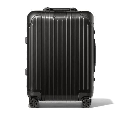 RIMOWA Original Cabin Suitcase in Black - Aluminium - 21,7x15.8x9,1"