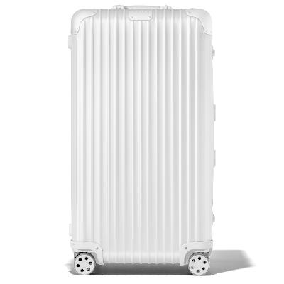 RIMOWA Original Trunk Plus Suitcase in Silver - Aluminium - 31,5x14,8x17"