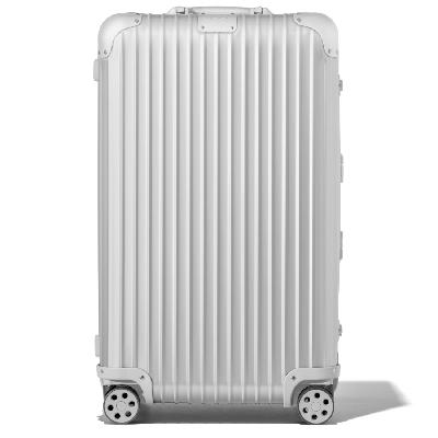 RIMOWA Original Trunk Suitcase in Silver - Aluminium - 28,8x17x14,8"