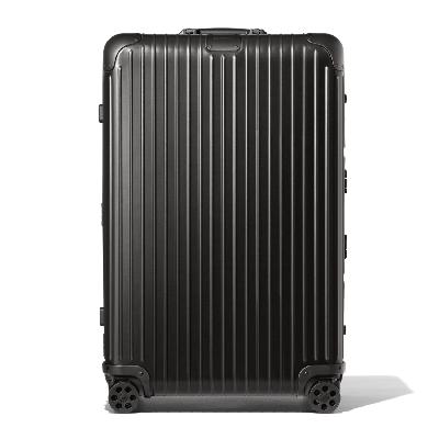 RIMOWA Original Check-In L Suitcase in Black - Aluminium - 31,2x20.1x10,7"