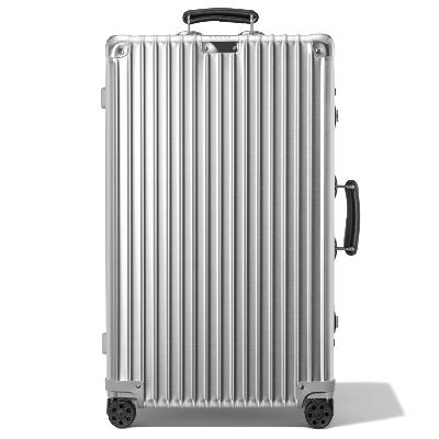 RIMOWA Classic Trunk Suitcase in Silver - Aluminium - 29,5x14.2x18,5"