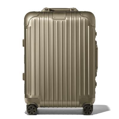 RIMOWA Original Cabin Suitcase in Titanium - Aluminium - 21,7x15.8x9,1"