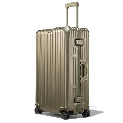 RIMOWA Original Check-In L Suitcase in Titanium - Aluminium - 31,2x20.1x10,7"
