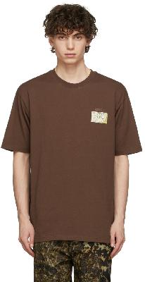 032c Brown Gravestone T-Shirt