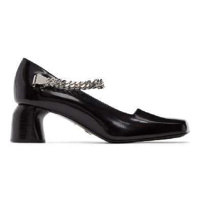1017 ALYX 9SM Black Patent Medium Heels