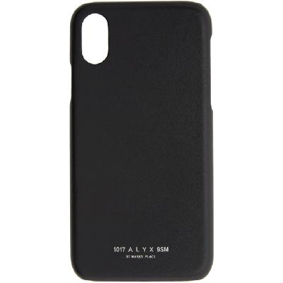 1017 ALYX 9SM Black iPhone XR Case