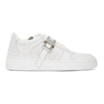 1017 ALYX 9SM White Buckle Sneakers
