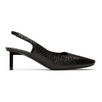 1017 ALYX 9SM Black Betta Slingback Heels