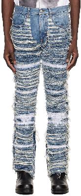 1017 ALYX 9SM Blue Denim Jeans
