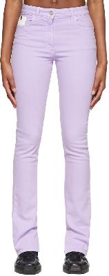 1017 ALYX 9SM Purple Cotton Jeans