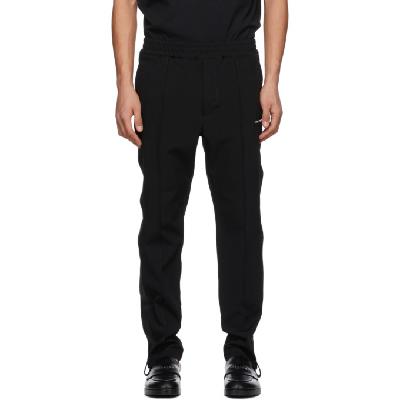1017 ALYX 9SM Black Pinched Seam Track Pants