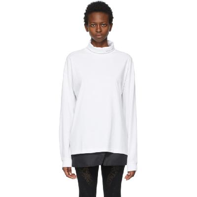 1017 ALYX 9SM White Visual Logo Turtleneck