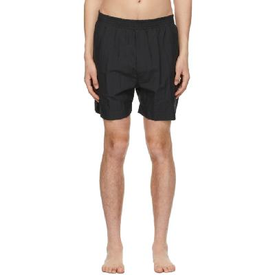 1017 ALYX 9SM Black Taffeta Swim Shorts
