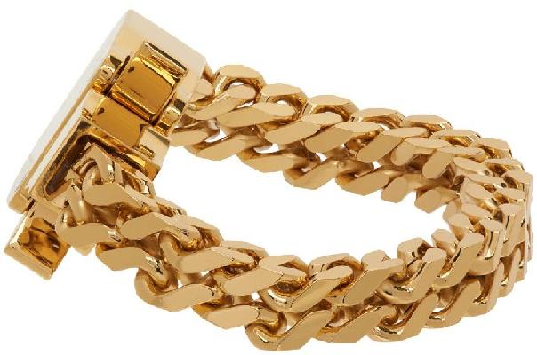 1017 ALYX 9SM Gold Cubix Bracelet