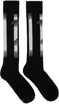 11 by Boris Bidjan Saberi Black Block Stripes Socks