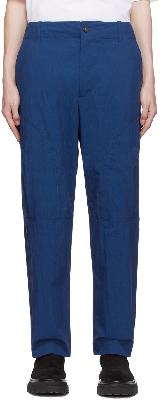 3.1 Phillip Lim Blue Cotton Trousers