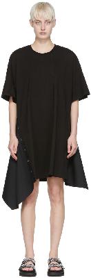 3.1 Phillip Lim Black Cotton Mini Dress