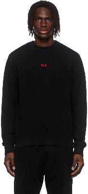 424 Black Alias Red Logo Sweatshirt
