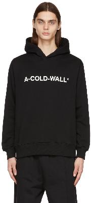 A-COLD-WALL* Black Essential Logo Hoodie