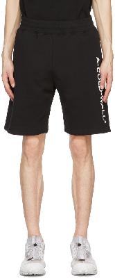 A-COLD-WALL* Black Essential Logo Sweat Shorts