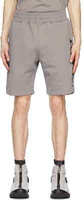 A-COLD-WALL* Grey Essential Logo Sweat Shorts