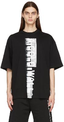 A-COLD-WALL* Black Gaussian Logo T-Shirt