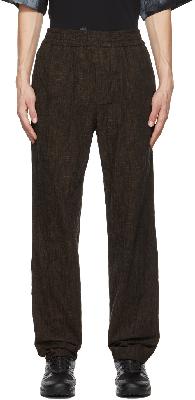 A-COLD-WALL* Brown Crinkle Trousers